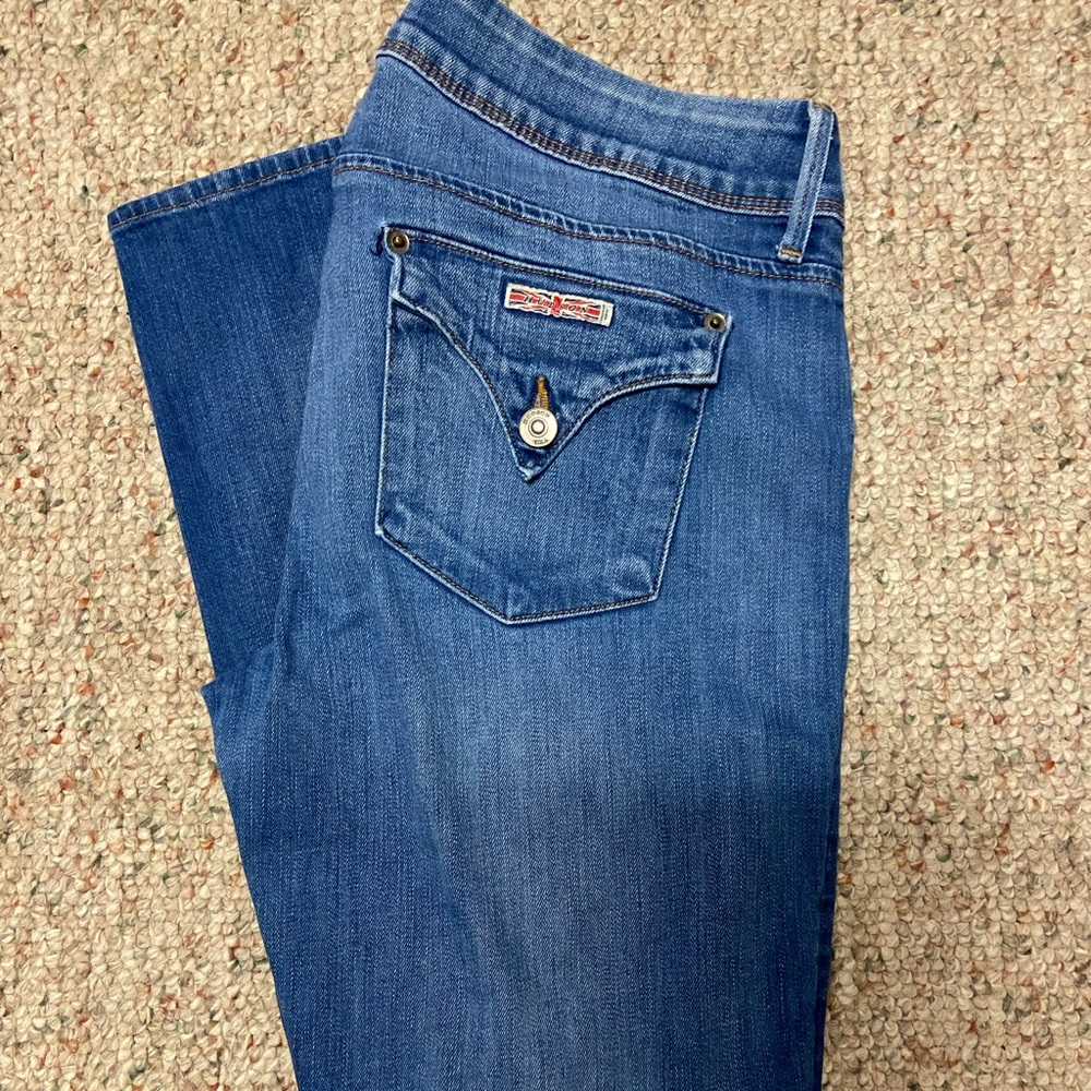 Hudson relaxed Straight Jeans RN# 107906 Size 32